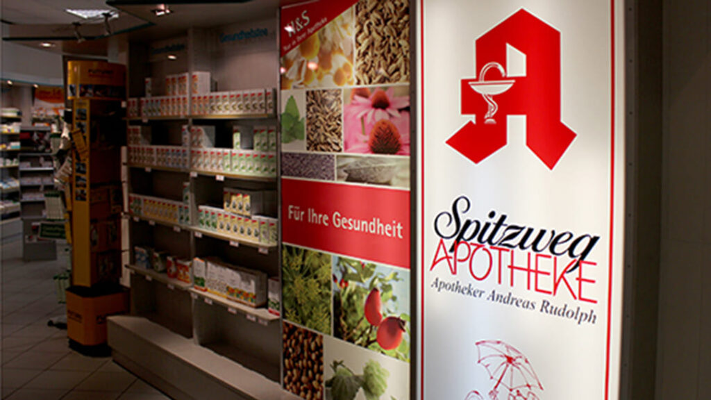 Spitzweg Apotheke Sommerfelder Passage